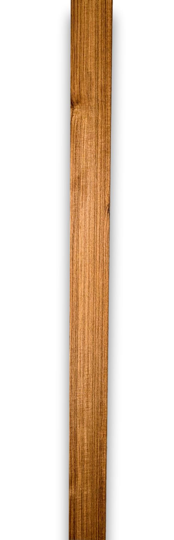 Placage de teck | 23 feuilles | 180x11 cm