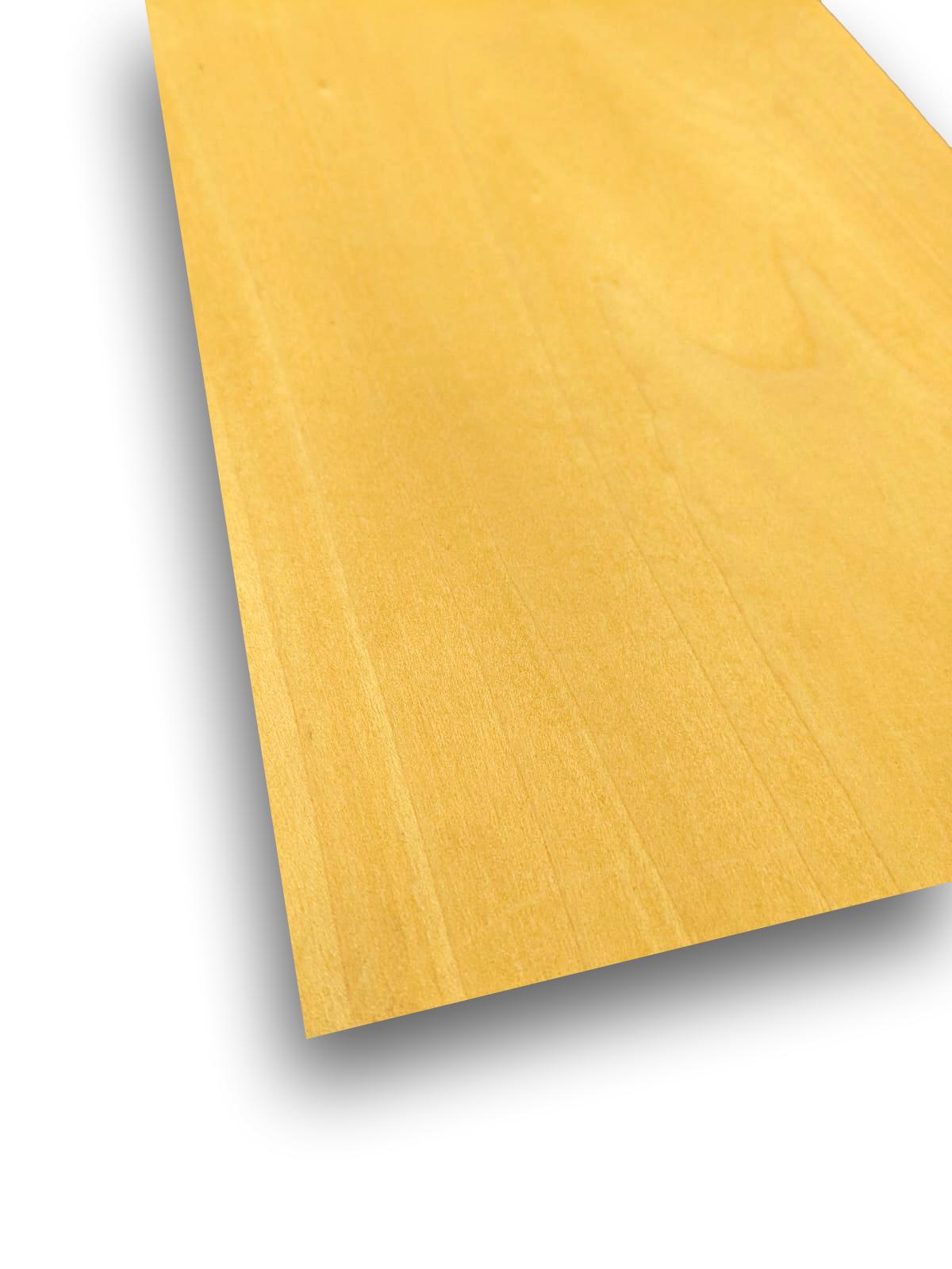 Placage jaune 200x18 cm