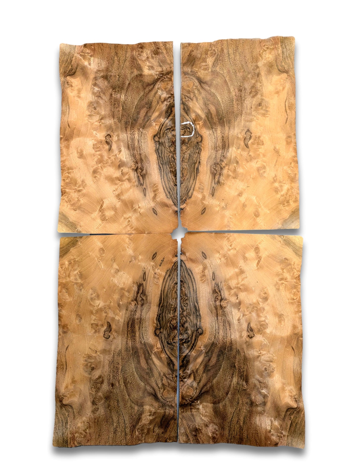 Placage de ronce de noyer | 30 feuilles | 32x18 cm