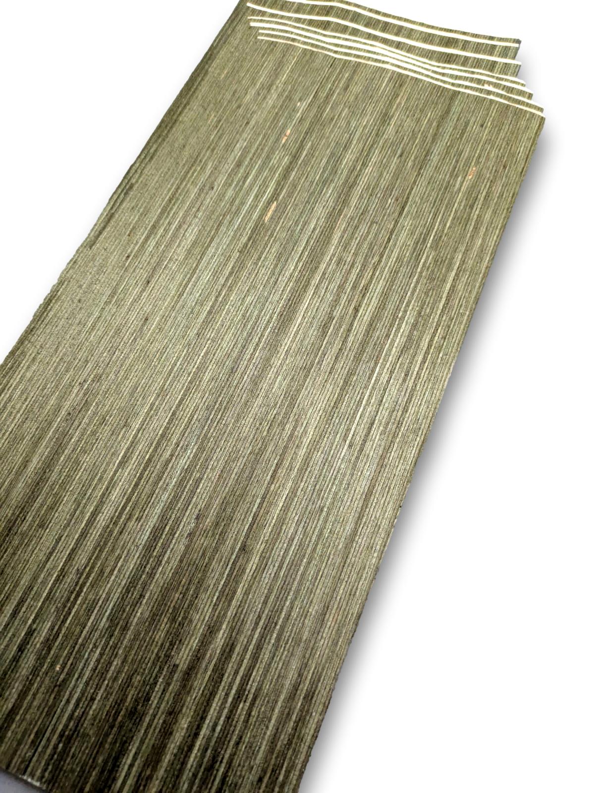 Vert - Placage design | 12 feuilles | 34x15 cm