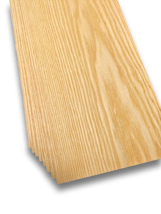 Placage de frêne | 12 feuilles | 130x16 cm