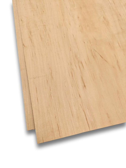 Placage d'érable | 2 feuilles | 160x31 cm