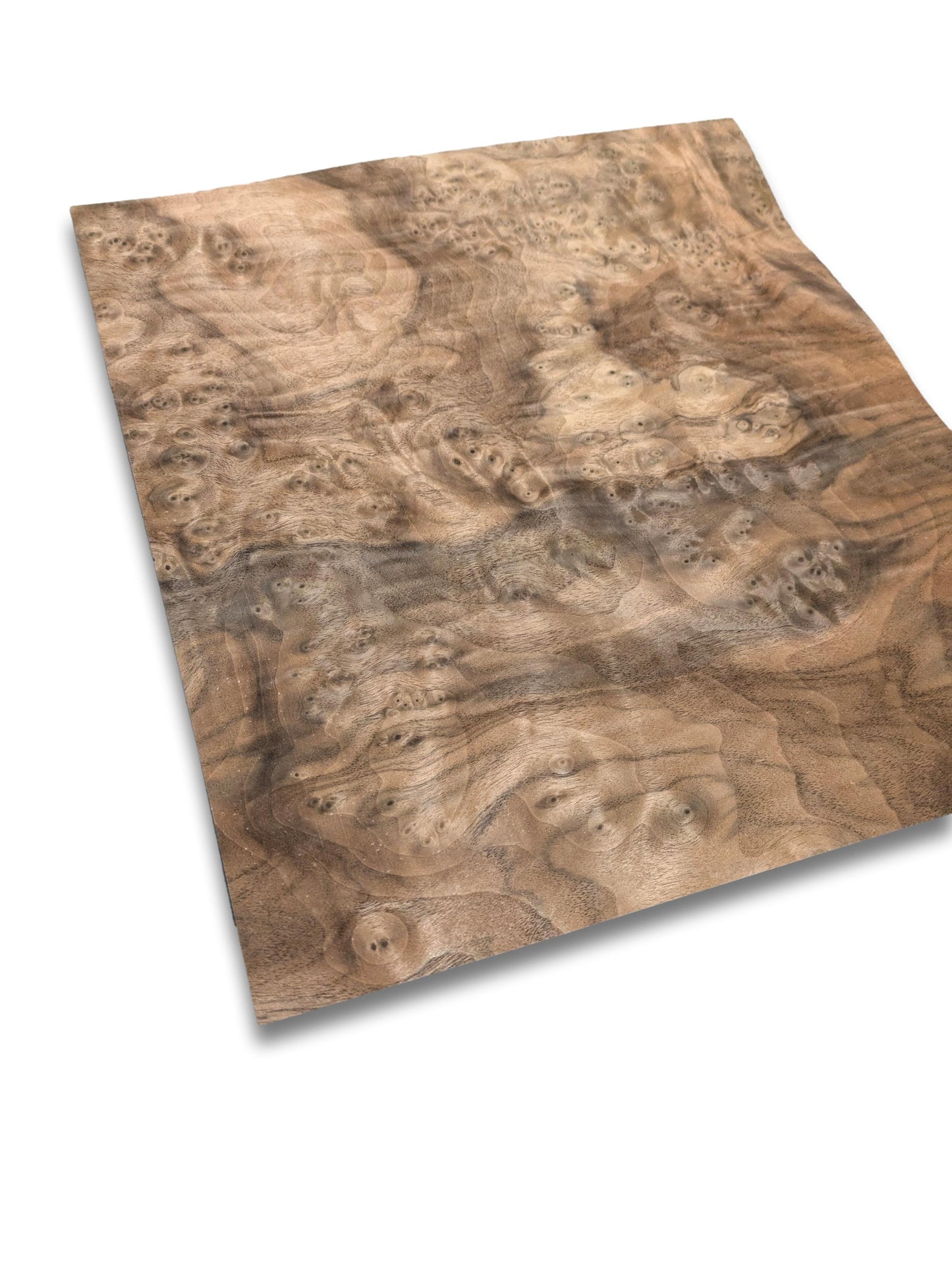 Placage de ronce de noyer | 29 x 30 cm