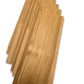 Placage de Teck | 6 feuilles | 32x10 cm