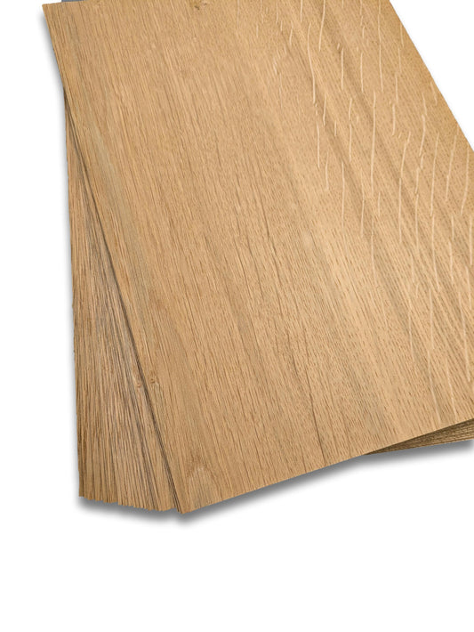 Placage de chêne | 25 feuilles | 33x23 cm