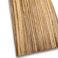 Placage Zebrano | 10 feuilles | 93x18 cm