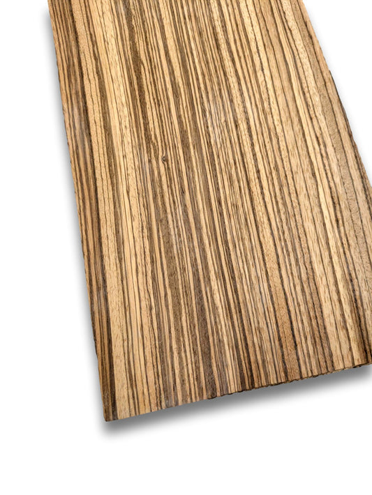 Placage Zebrano | 10 feuilles | 93x18 cm